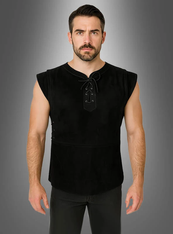 Mittelalter Hemd Wams braun oder schwarz