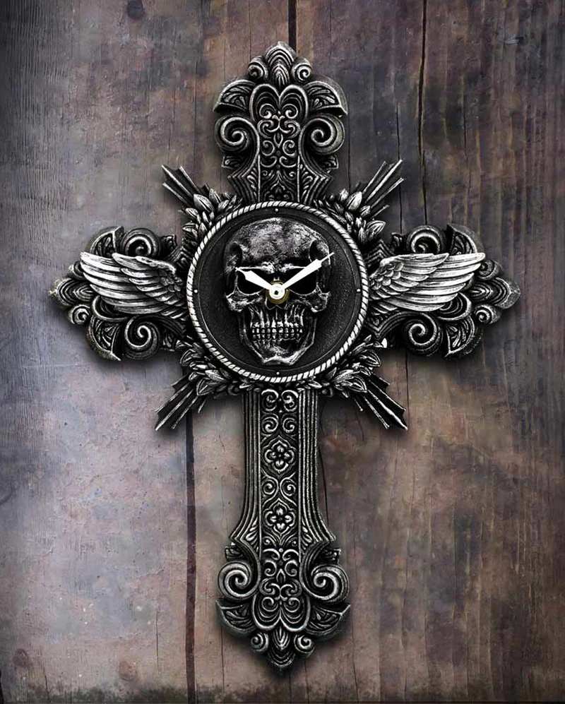 Memento Horas Gothic Wanduhr 37,5cm