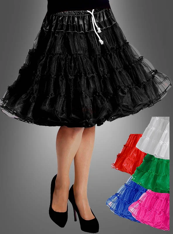 Luxus Petticoat Rock mit extra Volumen