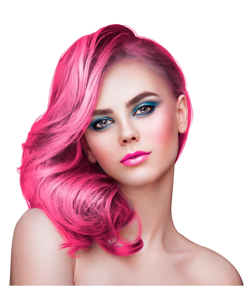 Pinkes Haarspray
