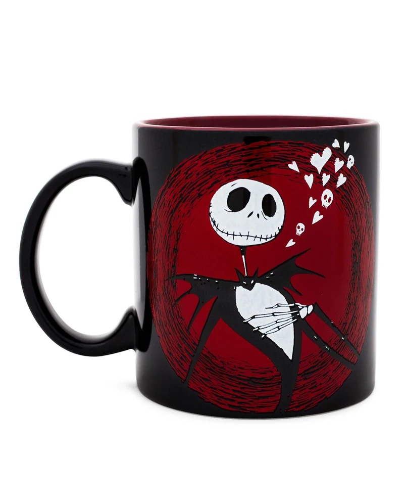 The Nightmare Before Christmas Jack Hearts Tasse
