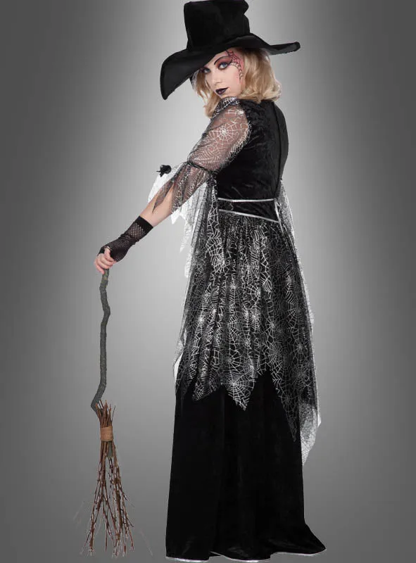 Hexenkleid Spinnennetz