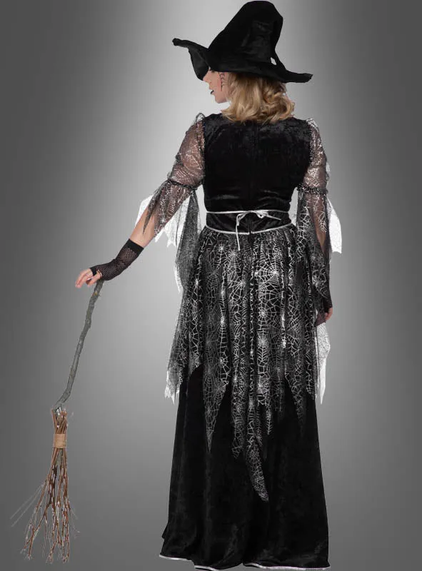 Hexenkleid Spinnennetz