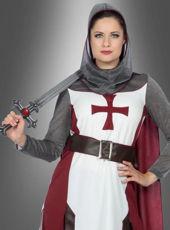 Kreuzritter Damenkostüm Jeanne