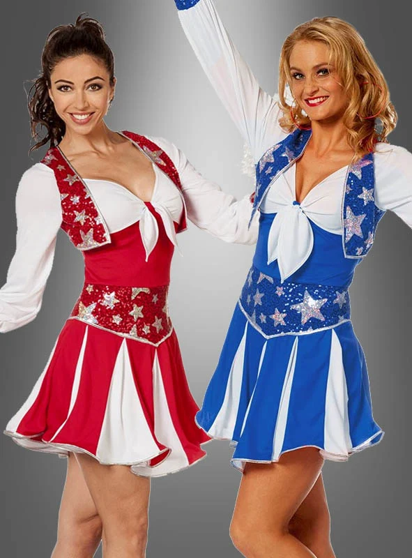 Cheerleader Kostüm für Damen
