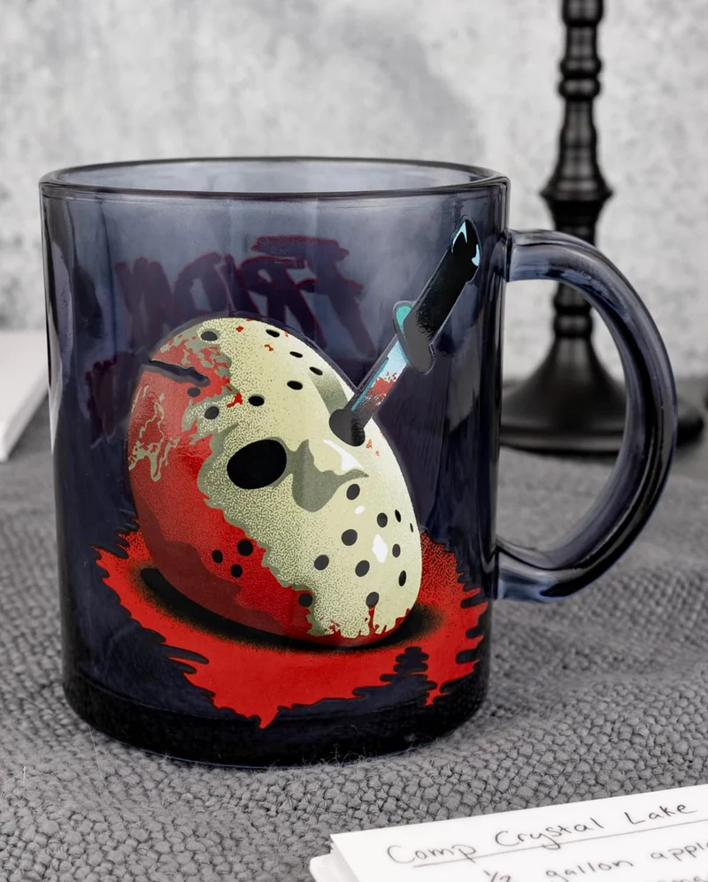 Friday the 13th Jason Hockey Mask Glas Tasse