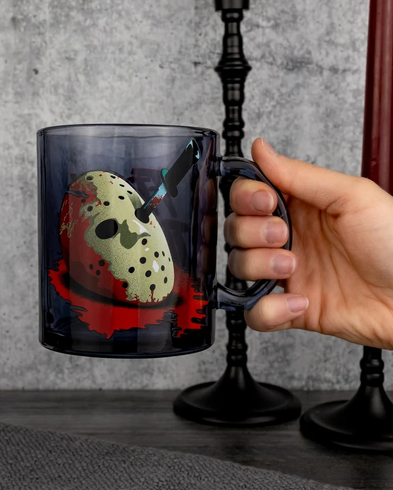 Friday the 13th Jason Hockey Mask Glas Tasse