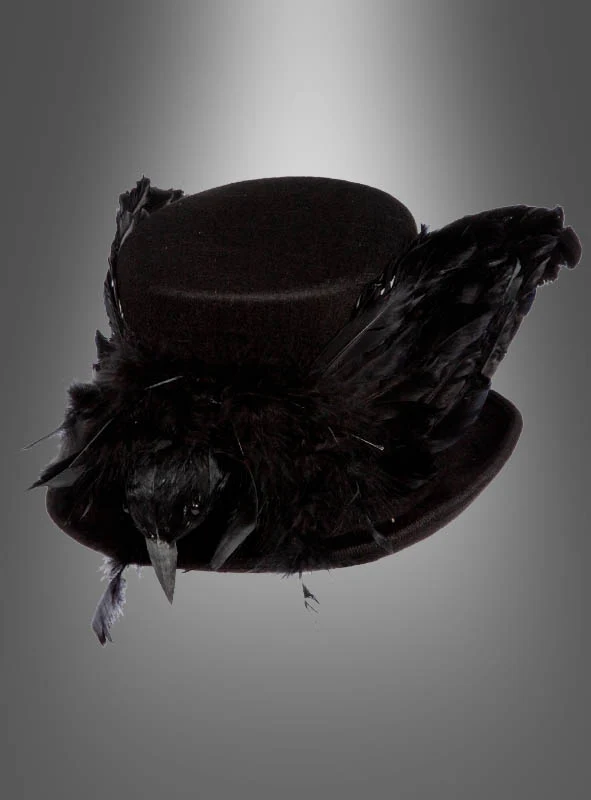 Zylinder mit Rabe Gothic