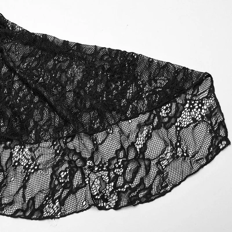 Damen-Hochzeitskleid aus schulterfreiem Gothic-Stil mit Schnürung aus rotem Samt in Übergröße