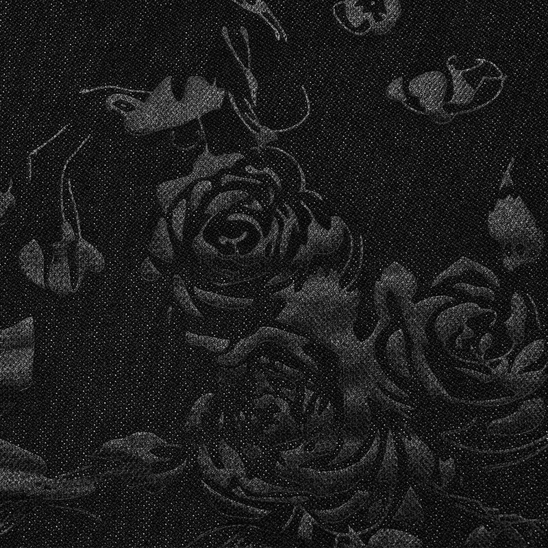 Damen-Flitterwochenkleid im Gothic-Stil in Übergröße mit unregelmäßigem, tiefem Ausschnitt und Prägung
