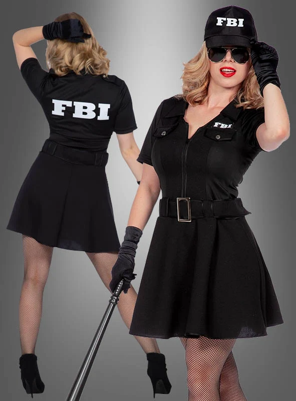 FBI Agentin Damenkostüm