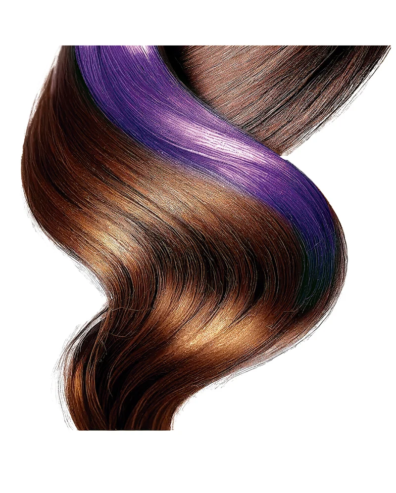 Violettes Haarspray