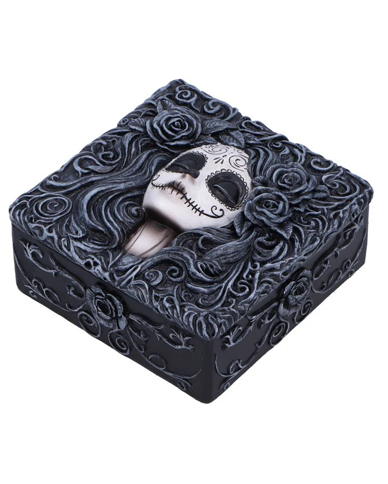 Flor de Muerte Schmuckschatulle