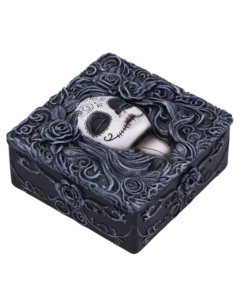 Flor de Muerte Schmuckschatulle