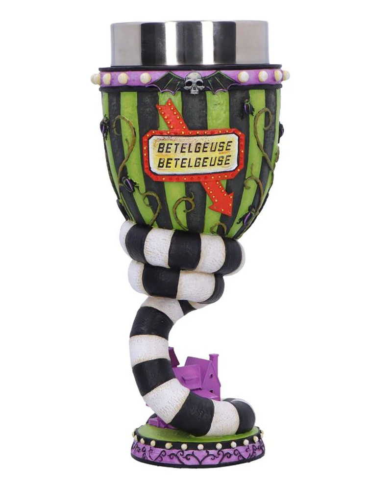 Beetlejuice Kelch mit Einsatz aus Edelstahl 20cm