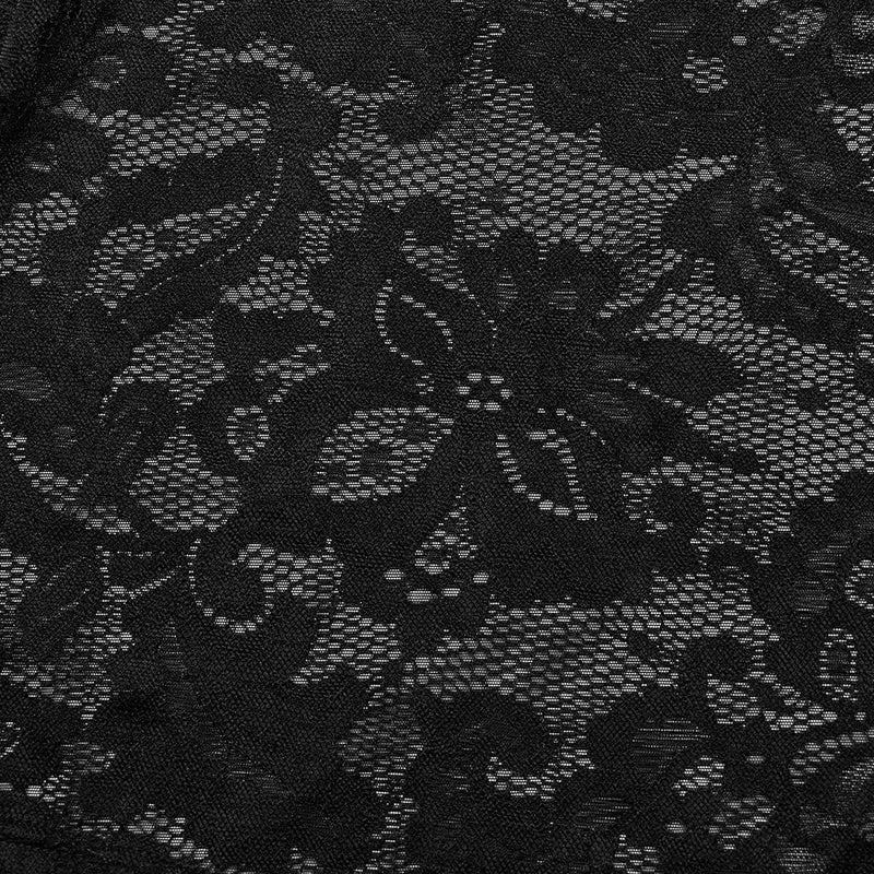 Damen-Abendkleid im Gothic-Stil, Spitze, Spleiß, Samt, Fischschwanz, Übergröße