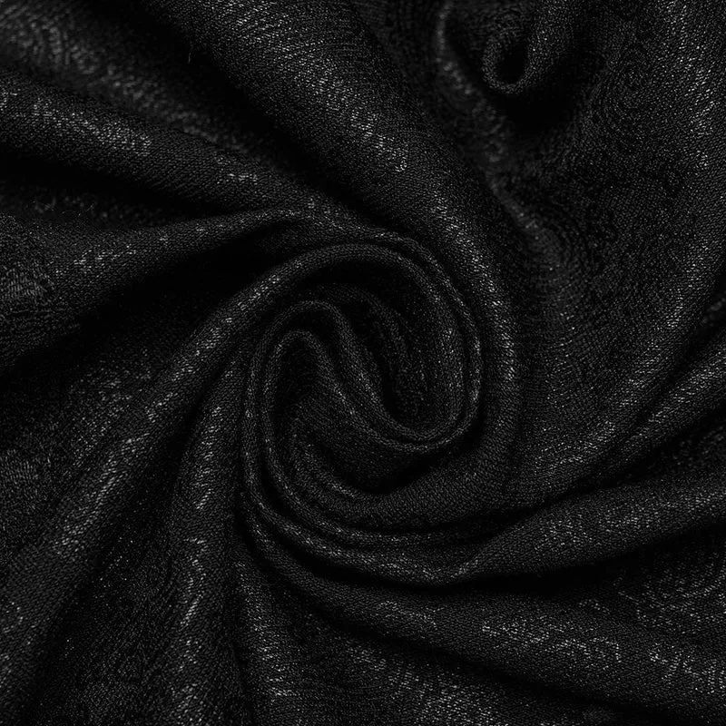 Damen-Hose im Gothic-Stil mit Schnürung und Spleißen in Übergröße