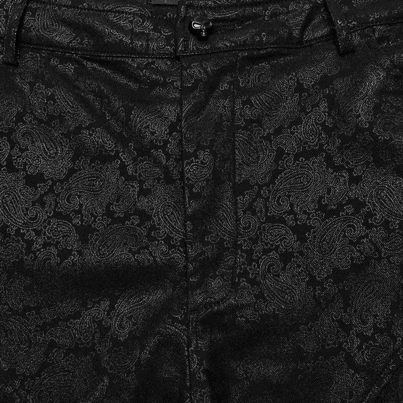 Damen-Hose im Gothic-Stil mit Schnürung und Spleißen in Übergröße