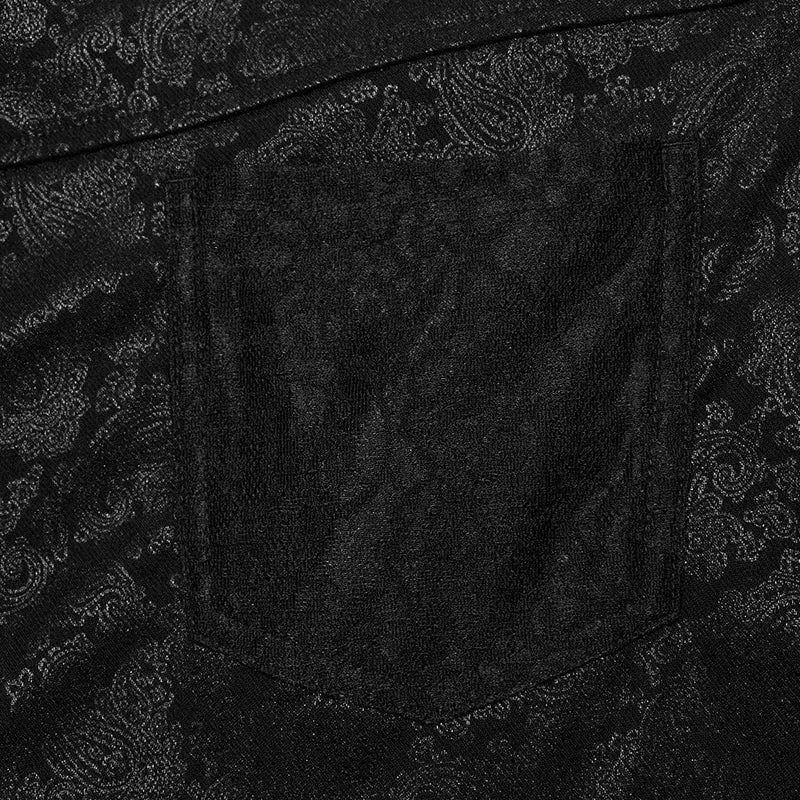 Damen-Hose im Gothic-Stil mit Schnürung und Spleißen in Übergröße