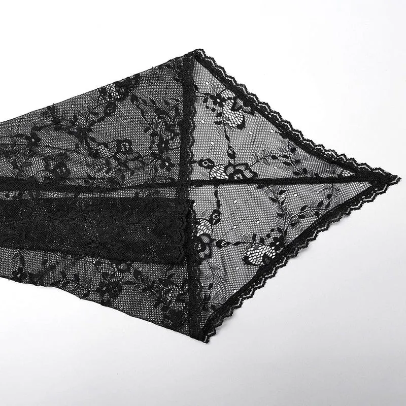 Damen-Abschlussballkleid im Gothic-Stil mit ausgestellten Ärmeln, Schnürung und Spitze in Übergröße