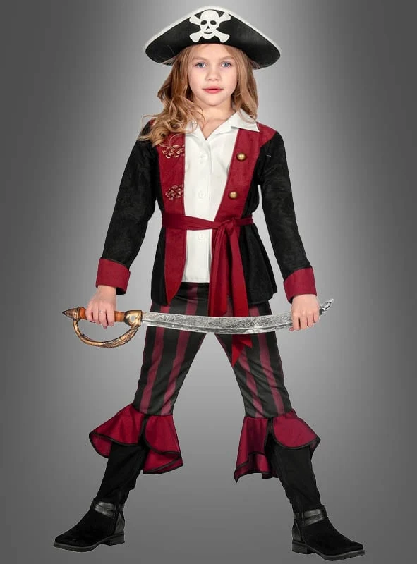 Cooles Piraten Outfit für Mädchen