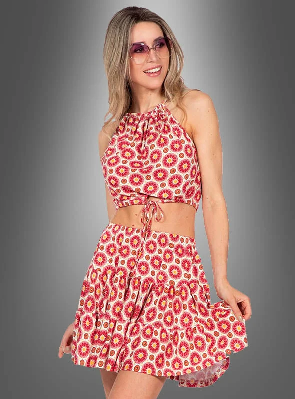 Sommer Rock und Oberteil Boho Outfit