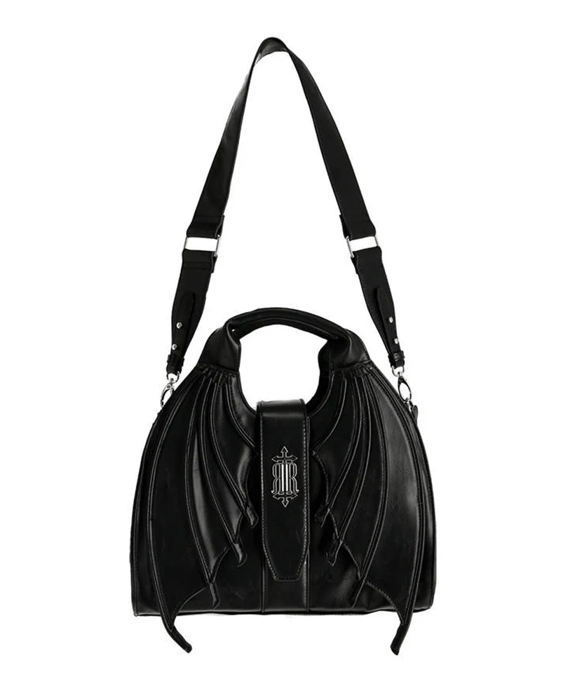Succubus Gothic Handtasche mit Fledermausflügel