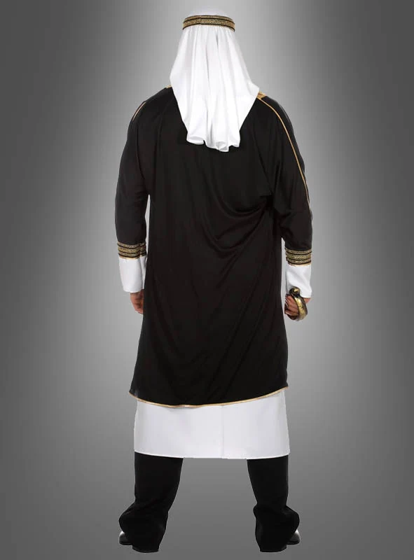 Scheich mit orientalischer Kopfbedeckung