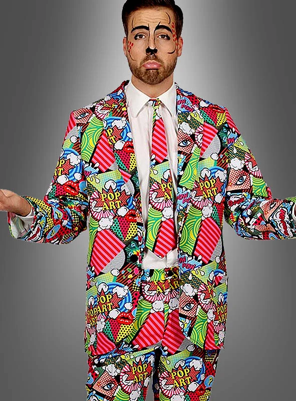 Pop Art Anzug für Herren