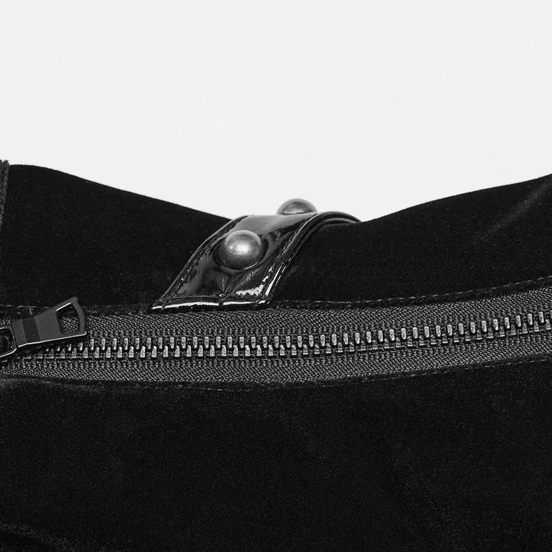 Punk-Skelett-Unterbrustkorsett zum Schnüren für Damen