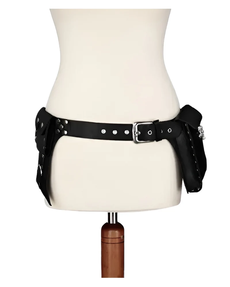 Steampunk Pocket Belt Schwarz
