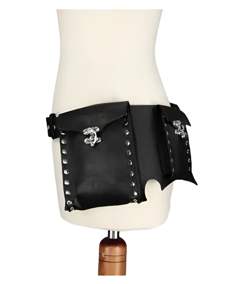 Steampunk Pocket Belt Schwarz