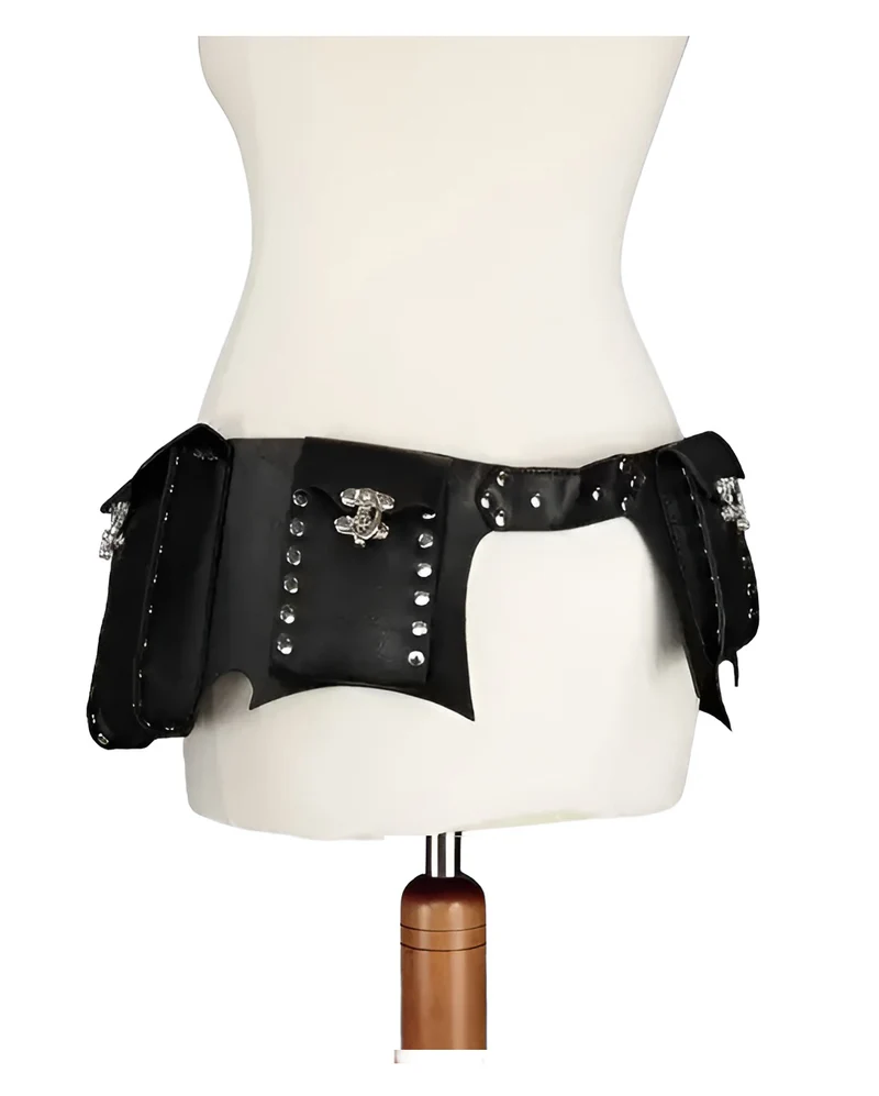 Steampunk Pocket Belt Schwarz