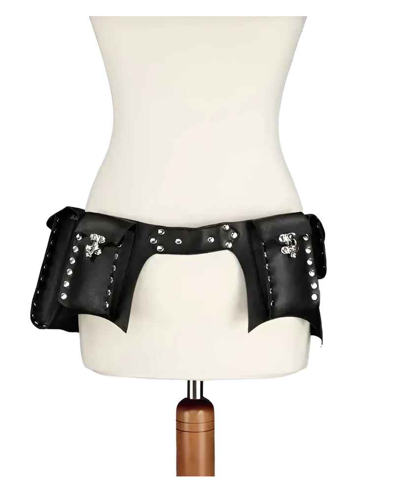 Steampunk Pocket Belt Schwarz