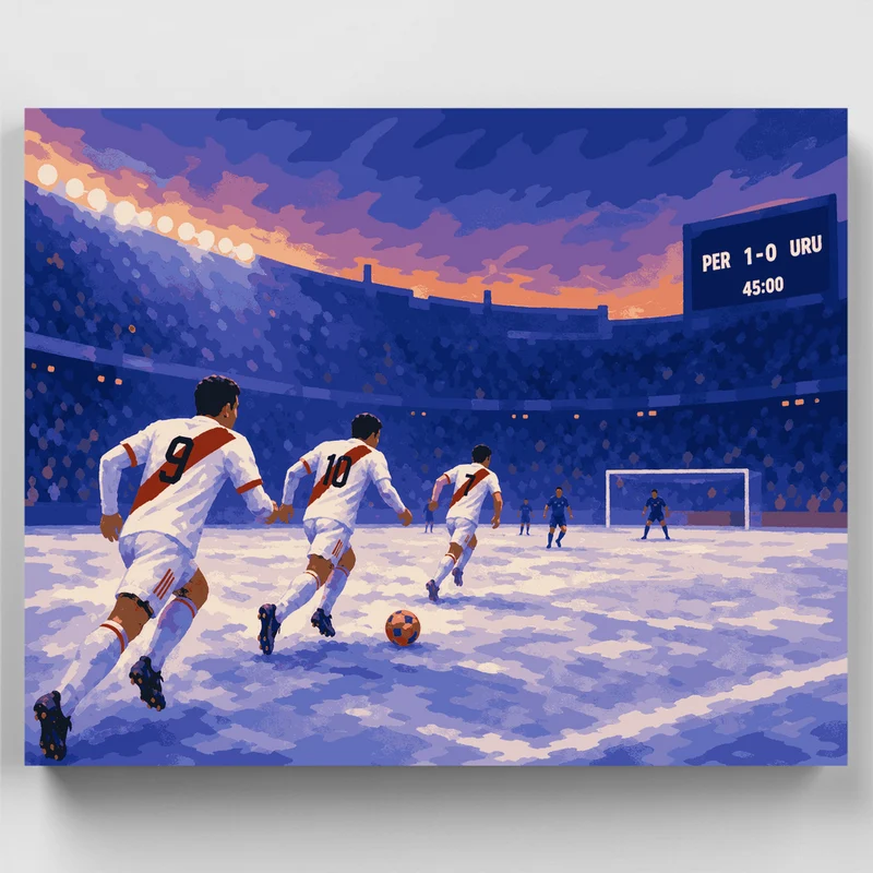 Halftime Lead - Paint by Numbers Kit