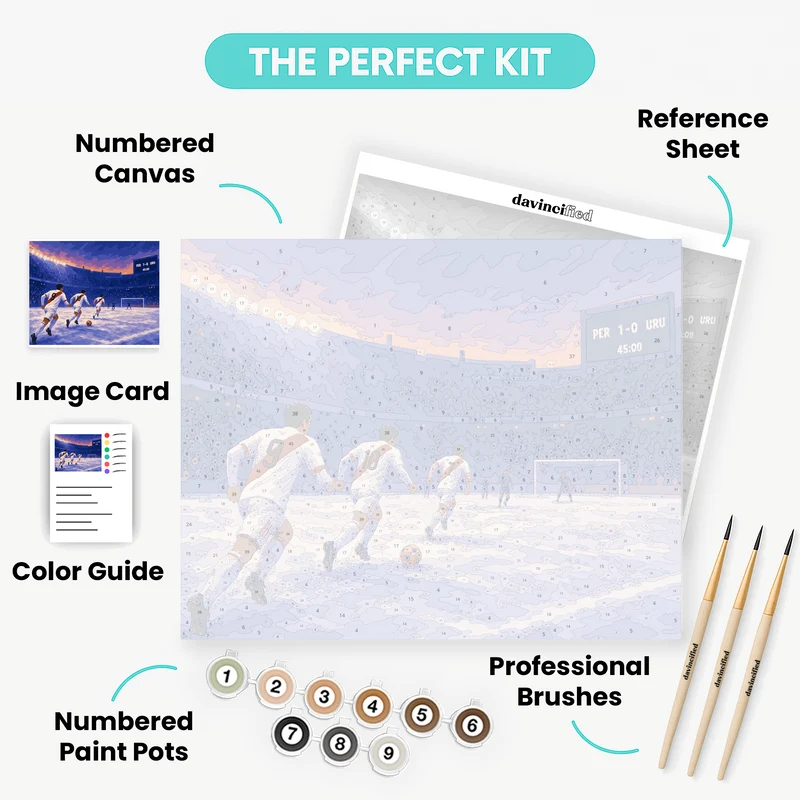 Halftime Lead - Paint by Numbers Kit