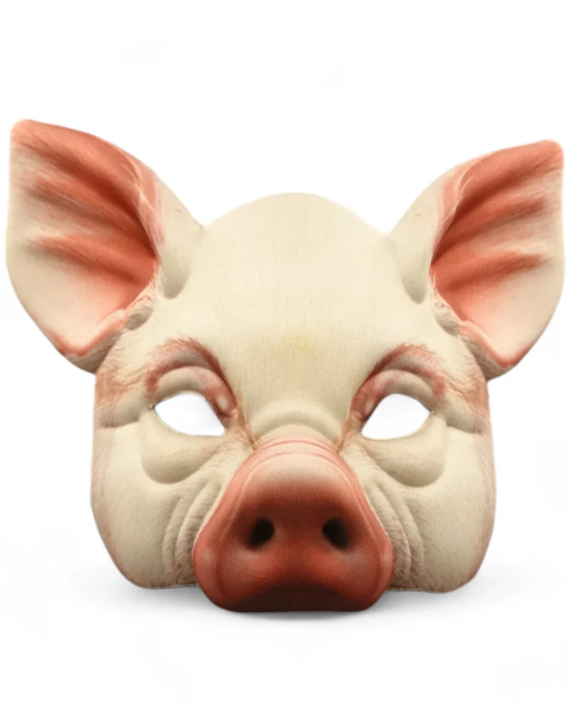 Schwein Halbmaske