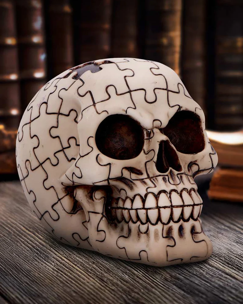 Puzzle Totenkopf 11,7cm