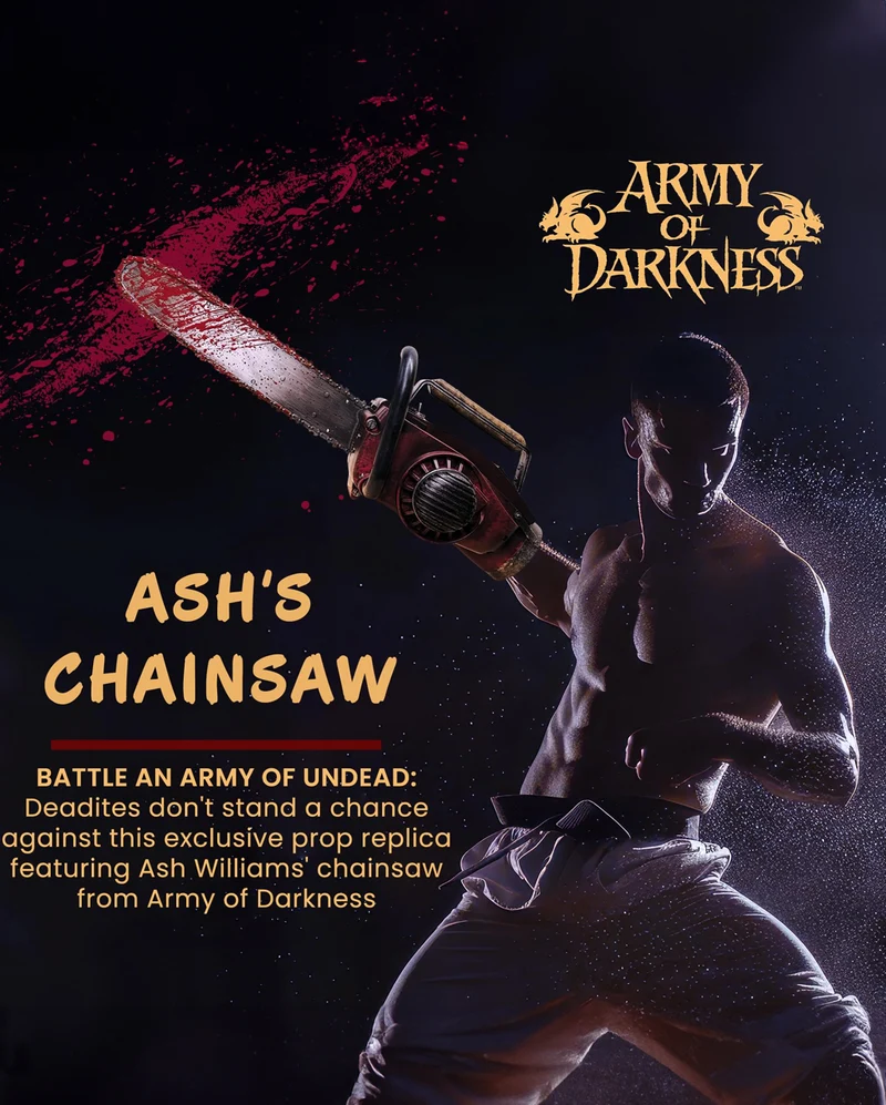Army of Darkness Replica Prop Ash's Chainsaw 71 cm