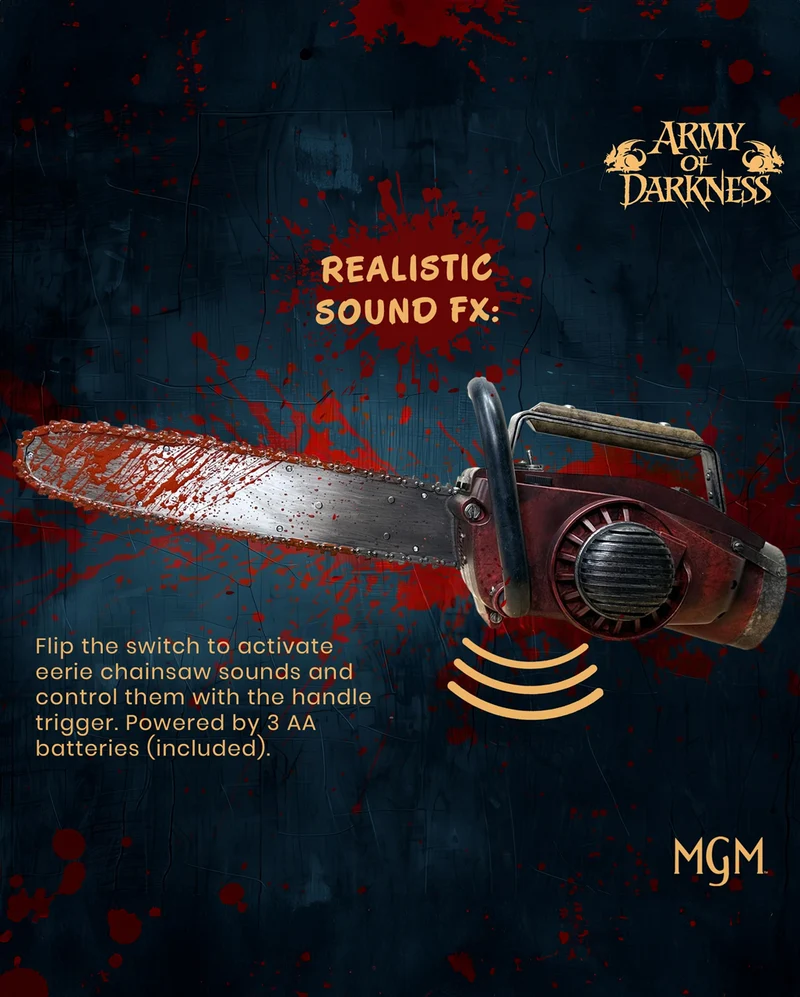 Army of Darkness Replica Prop Ash's Chainsaw 71 cm