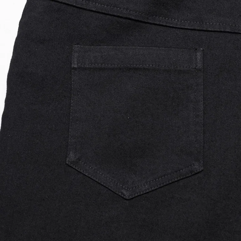 Gothic Schlaghose mit Schnürung für Damen