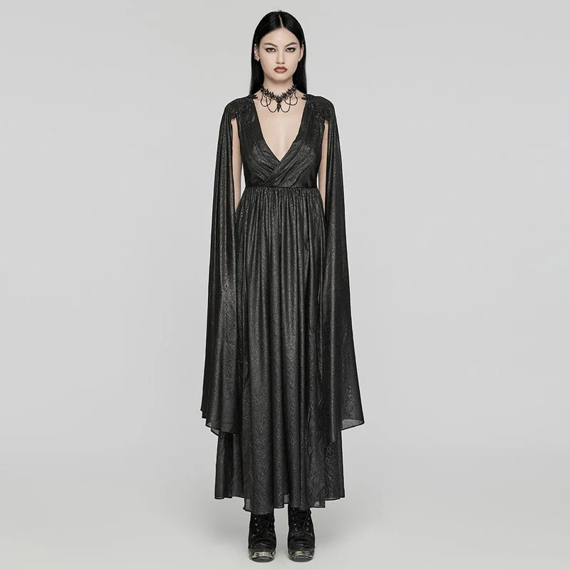 Gothic-Ballkleid mit tiefem Ausschnitt und Schnürung für Damen, Hochzeitskleid