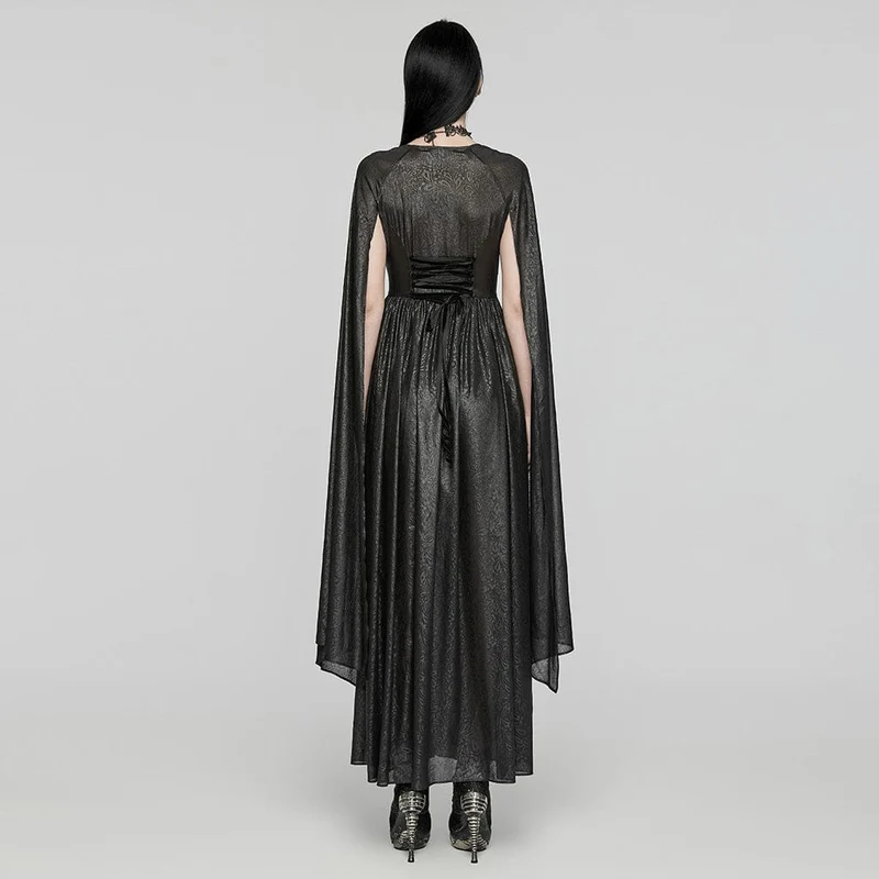 Gothic-Ballkleid mit tiefem Ausschnitt und Schnürung für Damen, Hochzeitskleid