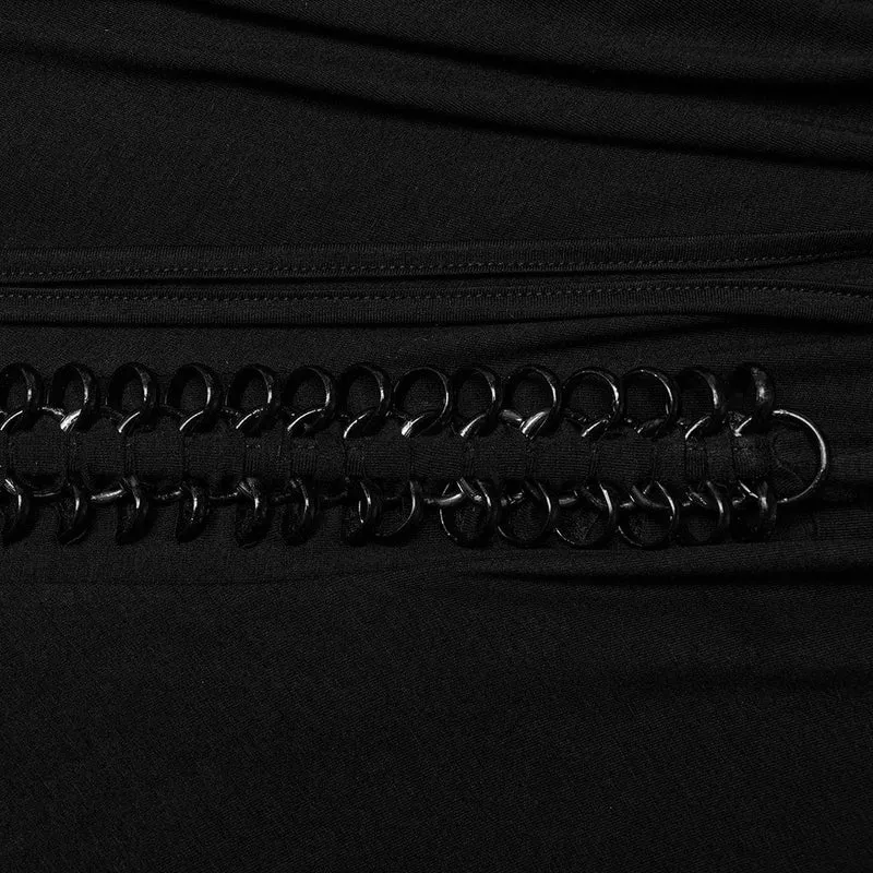 Gothic Rüschen Maxi Partyröcke für Damen