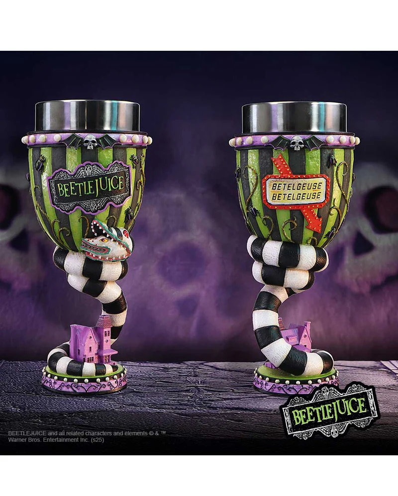 Beetlejuice Kelch mit Edelstahleinsatz 20cm