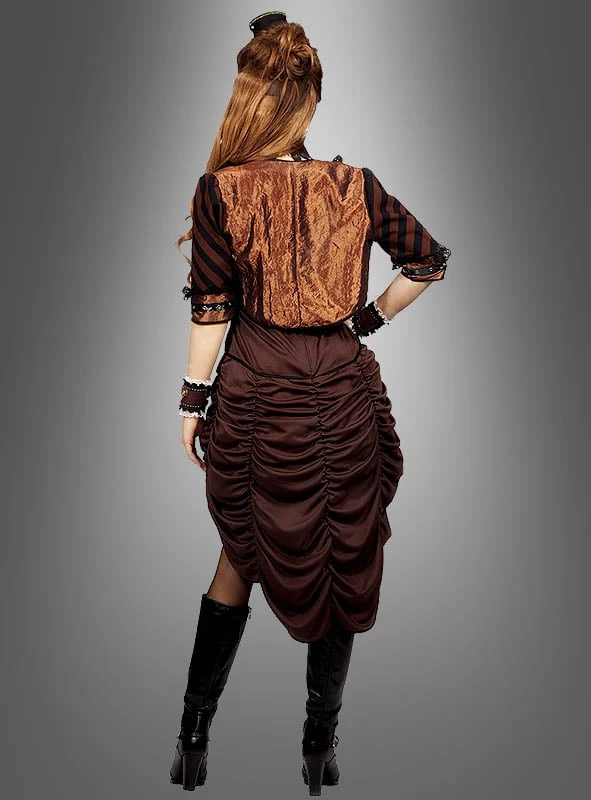Steampunk Kleid mit Bolero Jacke