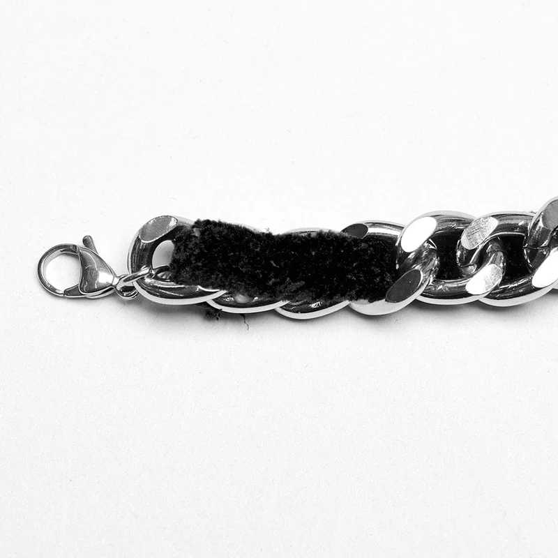 Gothic-Kreuz-Halsband für Damen in Schwarz
