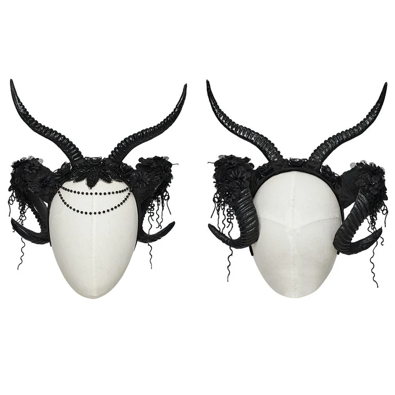 Gothic Geweih Kopfschmuck für Damen