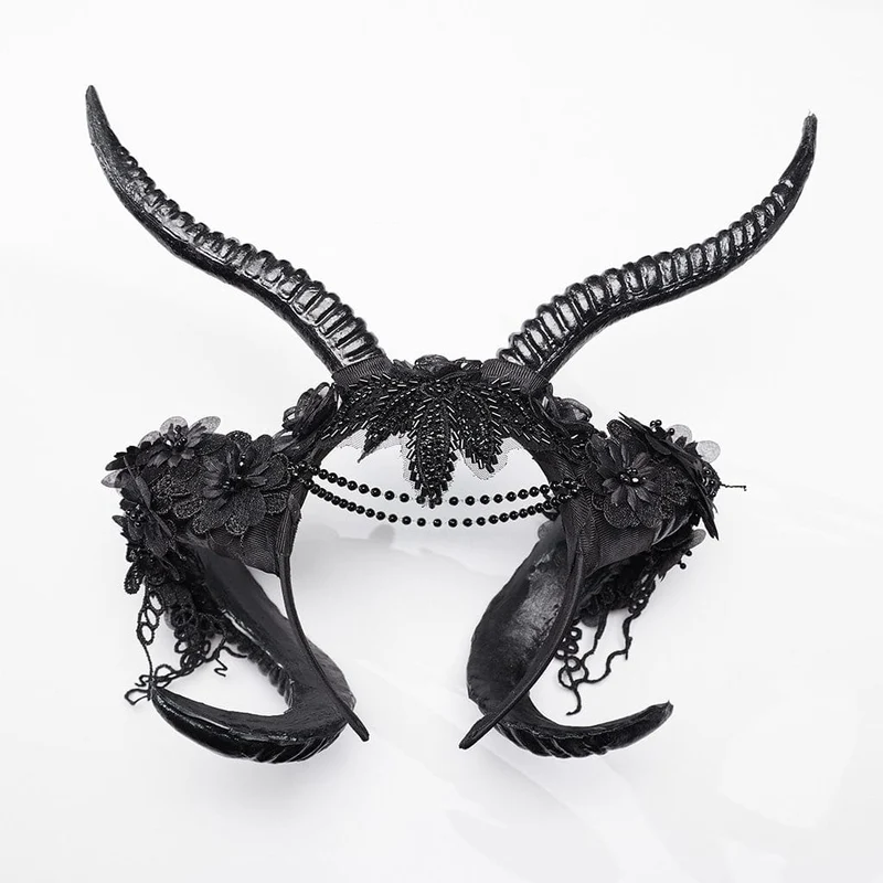 Gothic Geweih Kopfschmuck für Damen