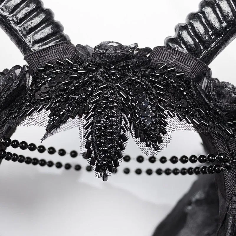 Gothic Geweih Kopfschmuck für Damen